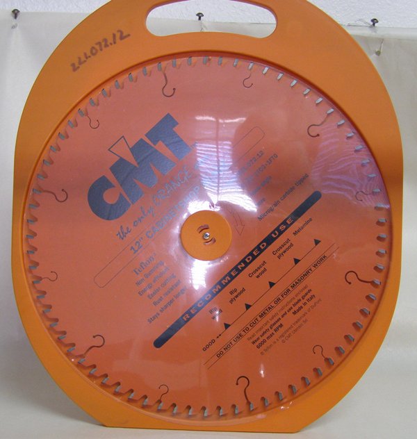 CMT 12 in Carbide Tipped Cabinet Shop Table Saw Blades - Mike's Tools